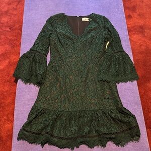Beautiful green lace dress